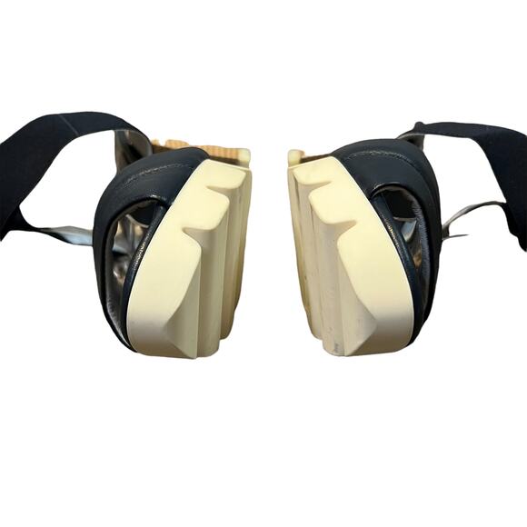 Gidigio Navy Blue Platform Heels shoes - Picture 6 of 10